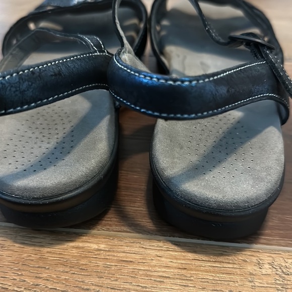 SAS Helena Quarter Strap Sandal Black Women's 9N - Picture 5 of 9